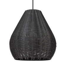 Golden 6084-O1P NB-MBW - Wry Lighting Melany 1-light Outdoor Pendant in Natural Black